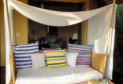 Molori Safari Lodge private plunge pool deck Madikwe Game Reserve South Africa