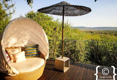 Molori Safari Lodge private plunge pool deck Madikwe Game Reserve South Africa