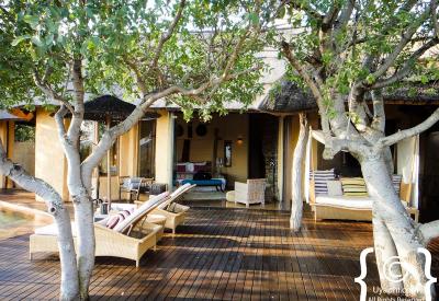 Molori Safari Lodge deck bushveld views Madikwe Game Reserve North West South Africa
