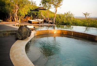 Molori Safari Lodge supreme luxury suite interior Madikwe Game Reserve South Africa