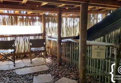 Jaci's Terrapin Hide world-class photographic hide Madikwe Game Reserve South Africa