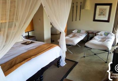 Impodimo Game Lodge luxury suite interior Madikwe Game Reserve malaria-free South Africa