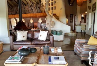 Impodimo Game Lodge main lounge communal area Madikwe Game Reserve South Africa