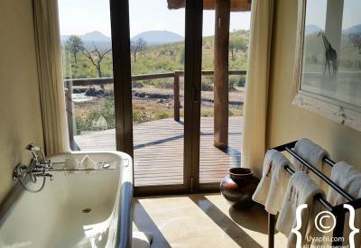 Open 4x4 game drive Impodimo Game Lodge Madikwe Game Reserve South Africa