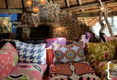 Jaci's Safari Lodge suspended rope bridge river arrival Madikwe Game Reserve South Africa