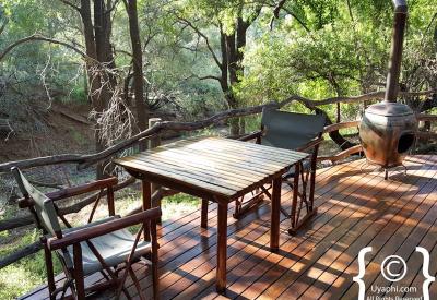 Jaci's Safari Lodge open-air gym Madikwe Game Reserve South Africa