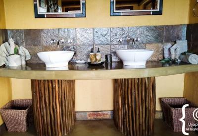 Motswiri Safari Lodge spacious family suite interior Madikwe Game Reserve South Africa