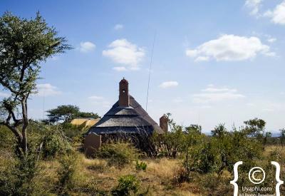 Rhulani Safari Lodge main lodge communal area Madikwe Game Reserve South Africa