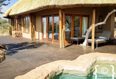 Rhulani Safari Lodge main lodge communal area Madikwe Game Reserve South Africa