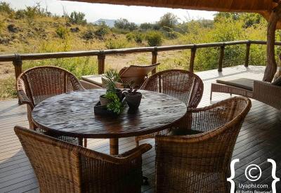 Tuningi Safari Lodge rustic luxury main lounge Madikwe Game Reserve South Africa
