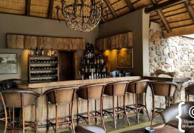 Waterhole with antelope and birds Tuningi Safari Lodge Madikwe Game Reserve South Africa