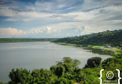 Uganda savannah golden hour sunset scenery photography