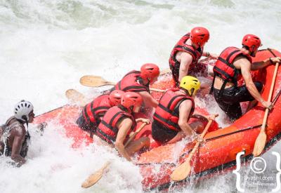 White water rafting Nile River Uganda combine gorilla trekking safari