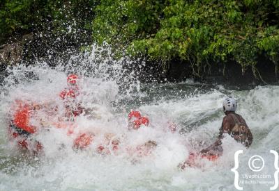 White water rafting Nile River Uganda full-day half-day Jinja