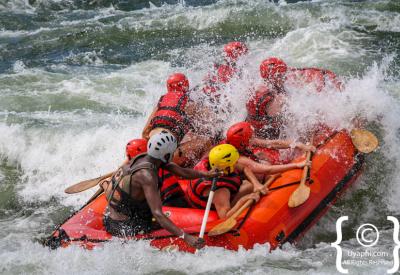 Bujagali Falls Nile River Uganda white water rafting Jinja