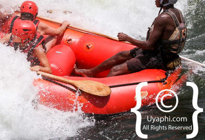 Uganda White Water Rafting Photos