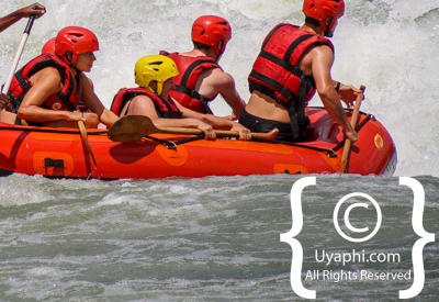 Uganda White Water Rafting Photos