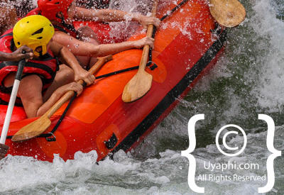 Images Of White Water rafting In Uganda