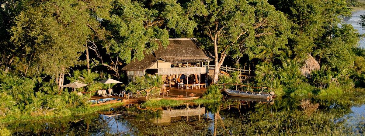 Jacana Camp and the Okavango Delta
