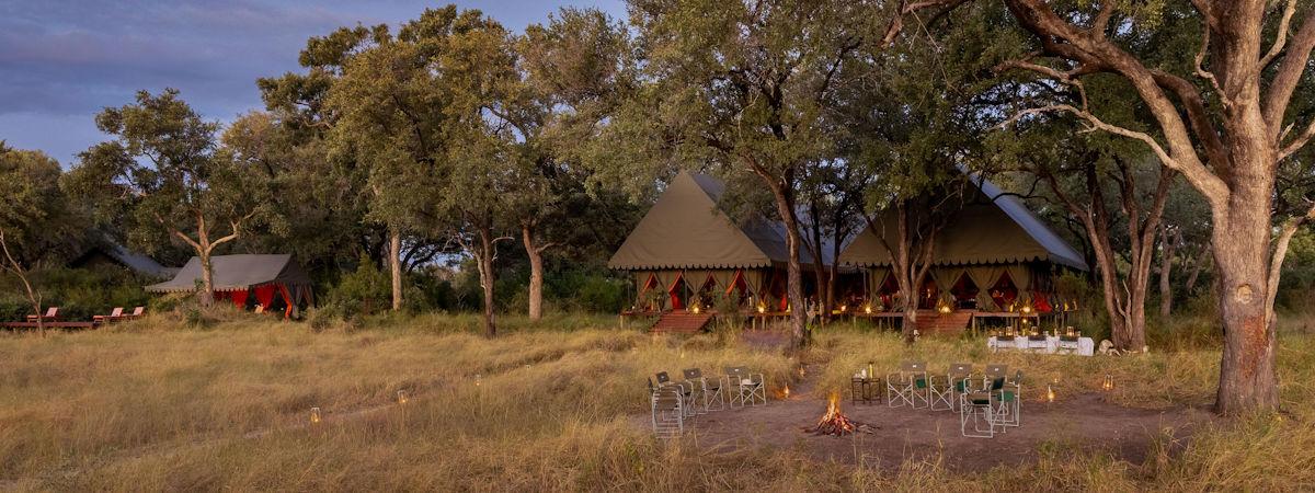Mbamba Camp in the Northern Okavango Delta, Botswana