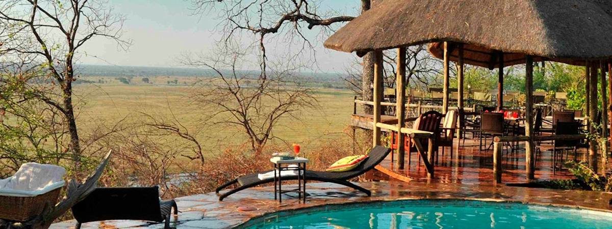 Muchenje Safari Lodge overlooking the Chobe