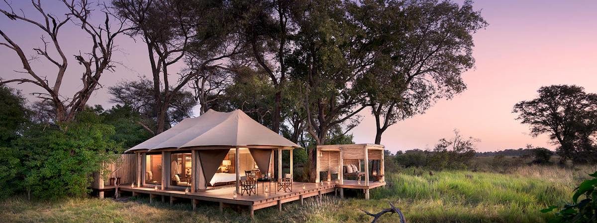 The AndBeyond Nxabega Okavango Tented Camp