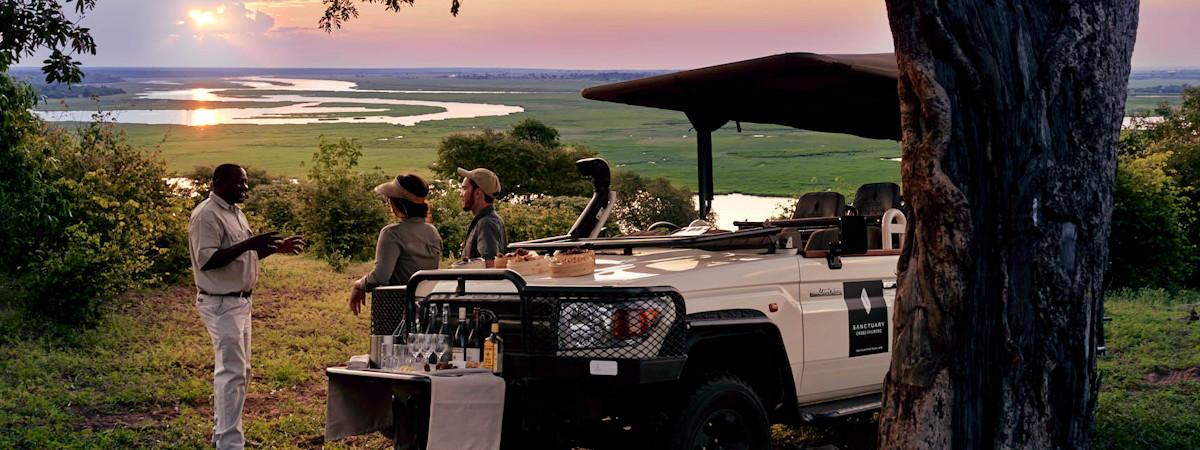 Sanctuary Chobe Chilwero Lodge game drives