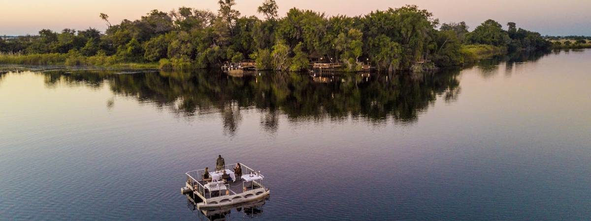 Xugana Island Lodge in the Okavango Delta
