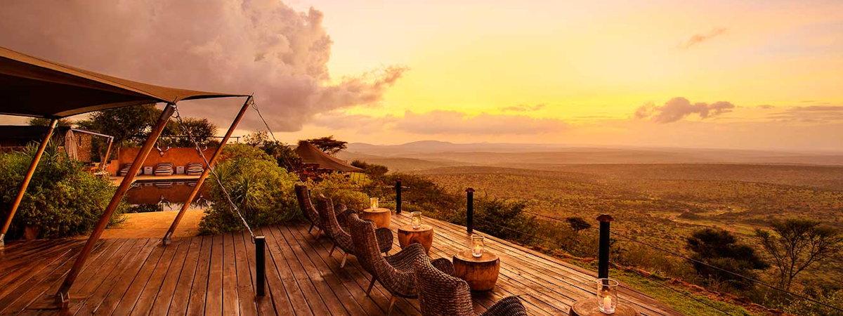 Laikipia sunset from Elewana Loisaba Tented Camp