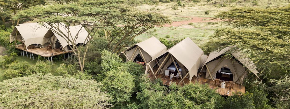 Mara Nyika Camp in the Naboisho Conservancy