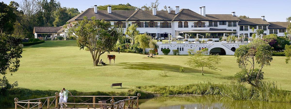 the magnificent Fairmont Mount Kenya Safari Club