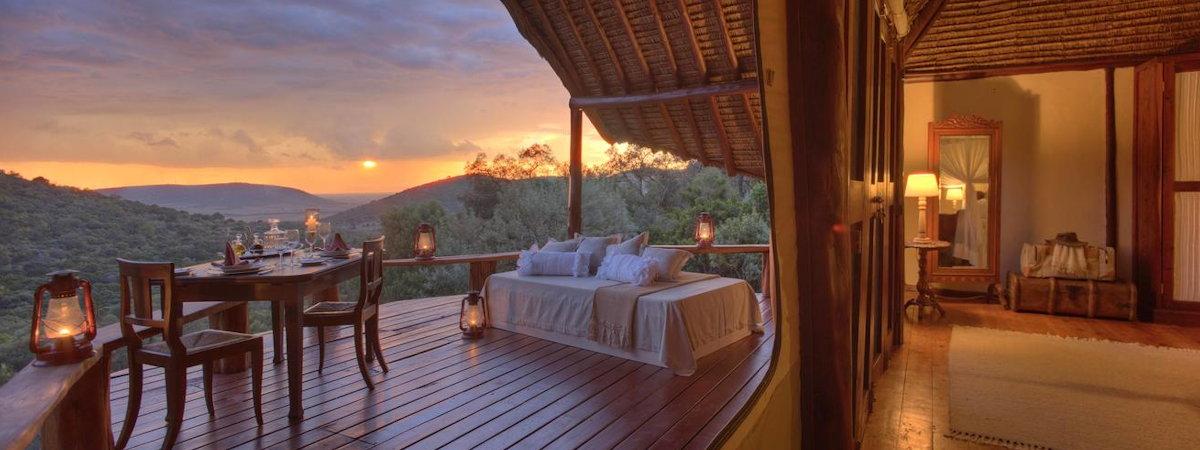 Saruni Mara Safari Lodge in the Masai