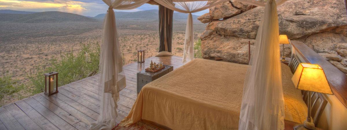 Amazing views from Saruni Samburu Lodge
