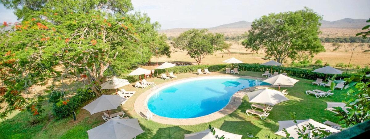 Taita Hills Game Lodge in the Taita Hills 