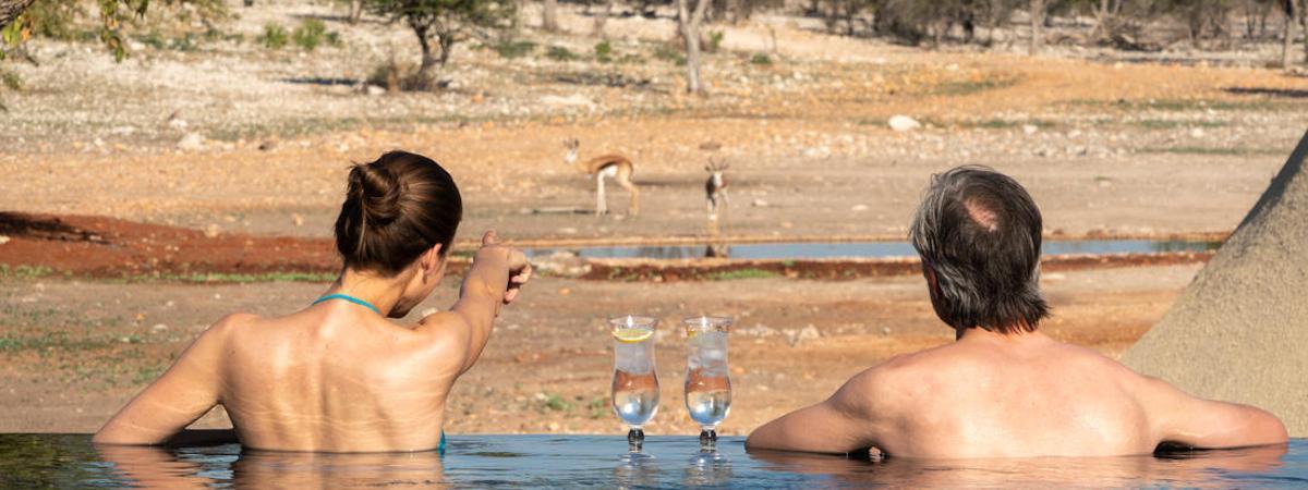 Andersson's At Ongava, a luxury camp in the Ongava Game Reserve