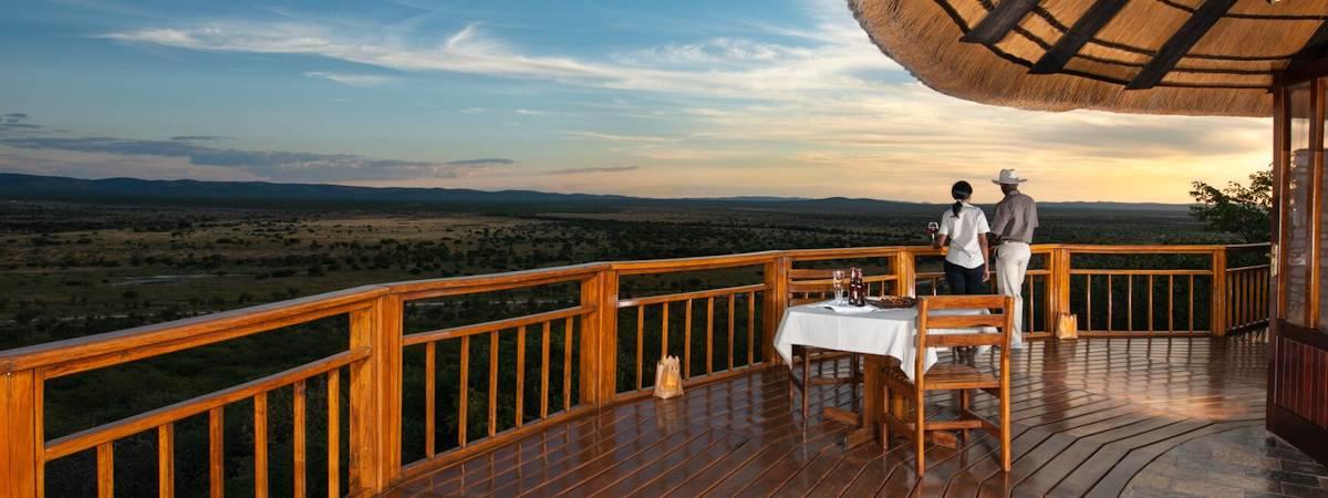 Etosha Mountain Lodge overlooking the  Etosha Heights Reserve