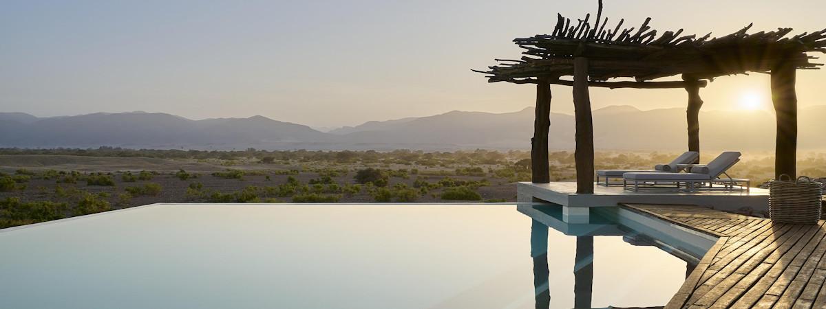 Sanctuary Okahirongo Elephant Lodge were luxury meets Damaraland