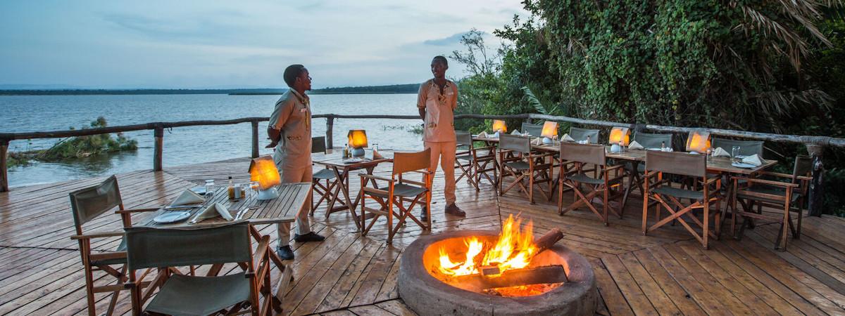 Ruzizi Tented Camp in the Akagera National Park