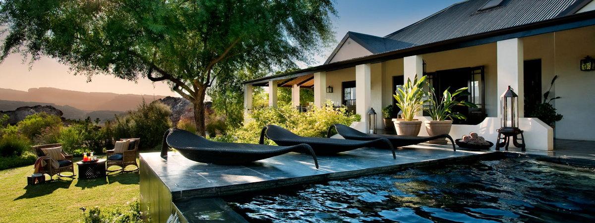 Kloof Koro Lodge in the private Bushmans Kloof Wilderness Reserve