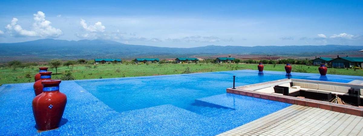 The stunning Ngorongoro Oldeani Mountain Lodge