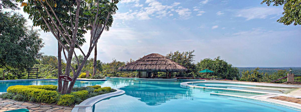 Paraa Safari Lodge close to Uganda's Murchison Falls