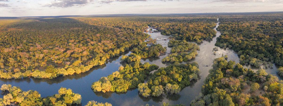 Kaingu Lodge on the Kafue River