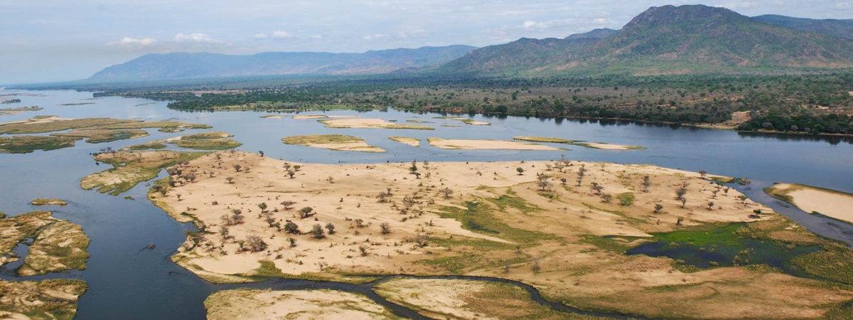 Potato Bush Camp on the Zambezi River