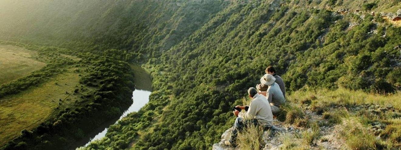 Safari lodges and tented camps in the Amakhala Game Reserve