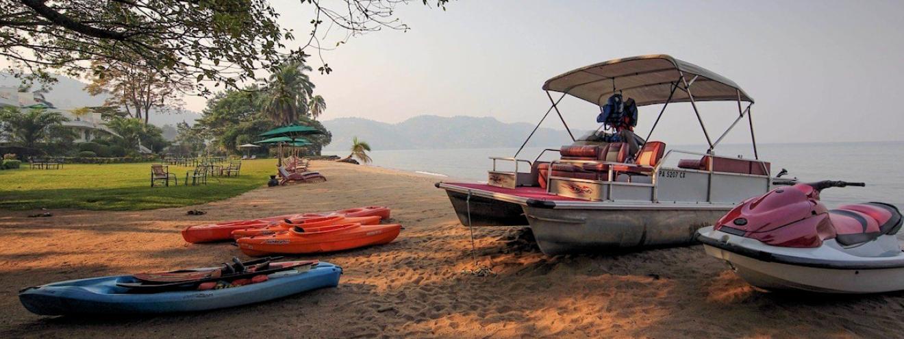 Hotels near and on Lake Kivu