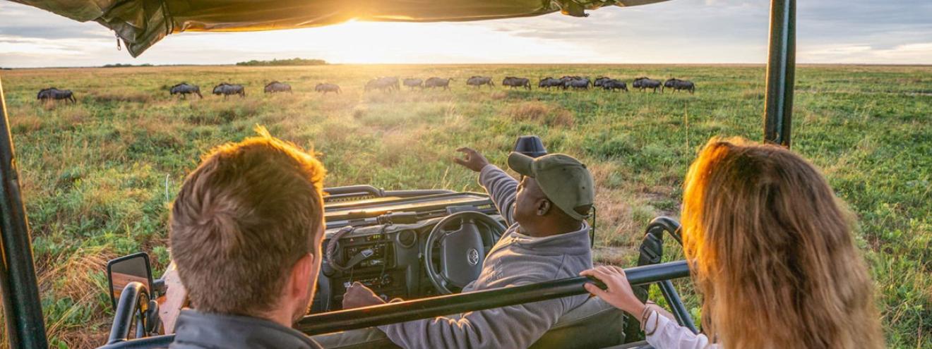 Safari Lodges In The Liuwa Plain National Park