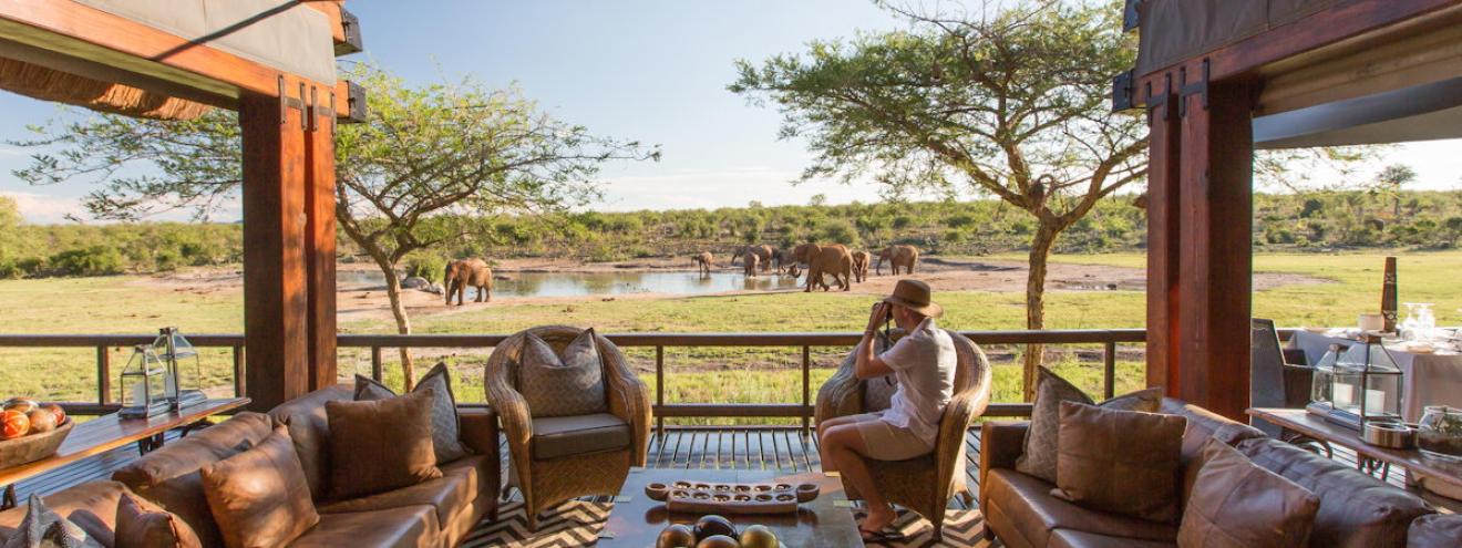 Safari camps and lodges in the Madikwe Game Reserve