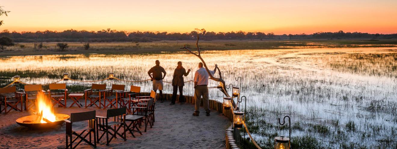5 best lodges Moremi Game Reserve Camp Moremi Mombo Sanctuary Chief's Xakanaxa Xigera Botswana