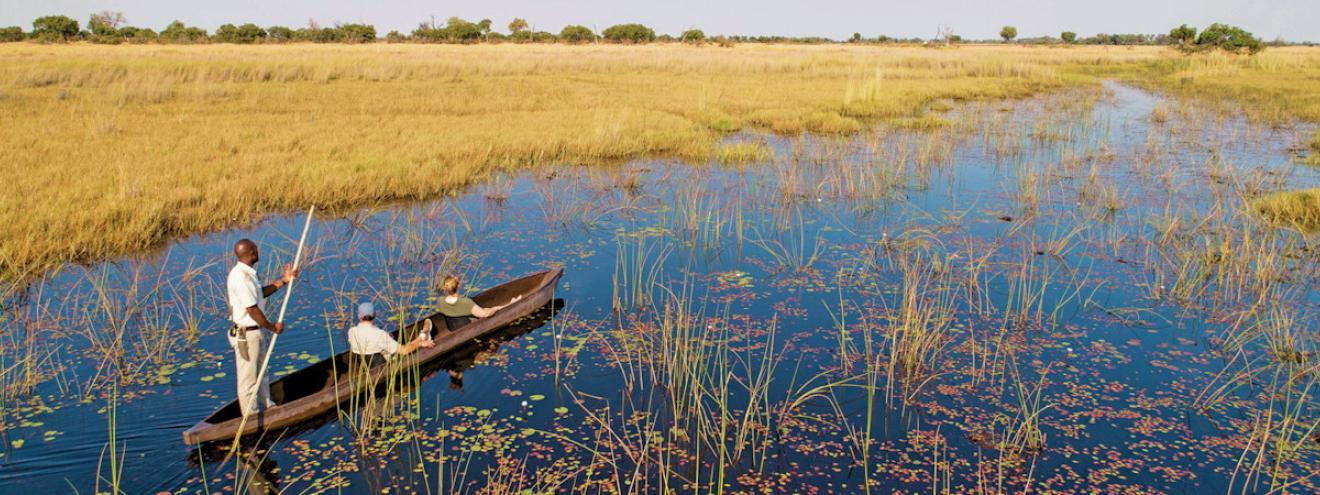 Best Okavango Delta safari holidays Botswana mokoro game drives fly-in luxury family mobile 10 options