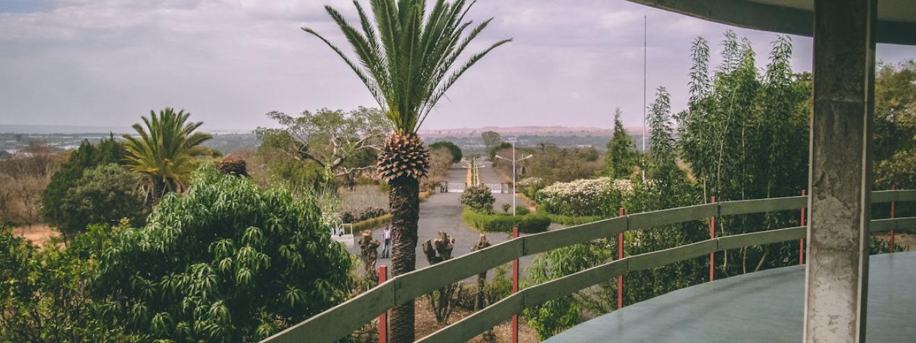 Palace of Haile Selassie summer villa Lake Tana Bahir Dar Ethiopia Rastafarian Lion of Judah